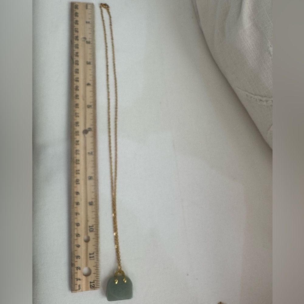 Genuine Aventurine Handbag Pendant - Picture 4 of 6